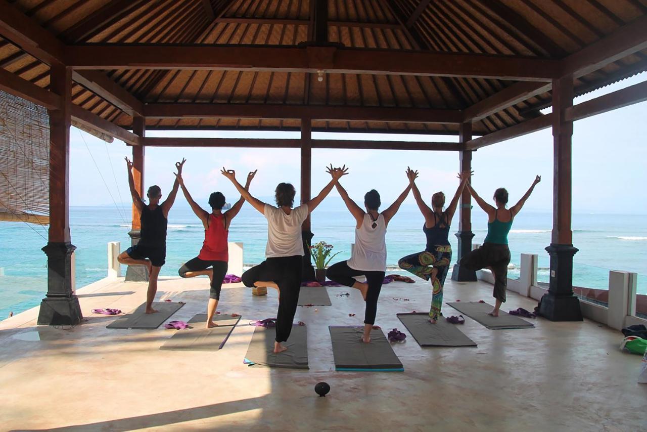 Puri Oka Beach Bungalows Candidasa Exterior foto